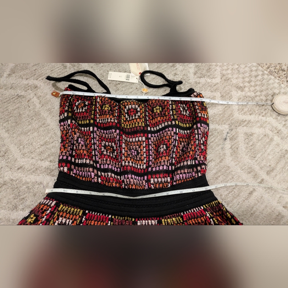 Cecilia Prado Crochet Midi Dress Anthropologie NWT Medium Knitted - Picture 7 of 8